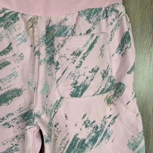 Champion Pink Shorts Medium Reverse Weave Cut Off 10" - Picture 9 of 10